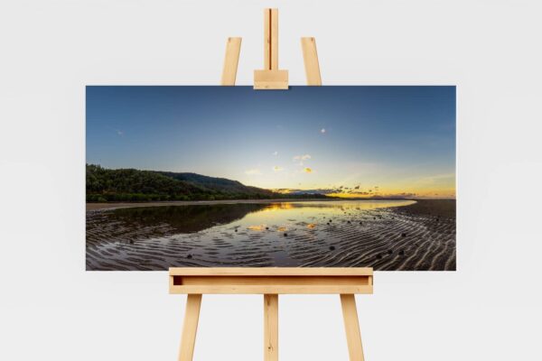 Landscape print, sunset at Yule Point in FNQ, Australia